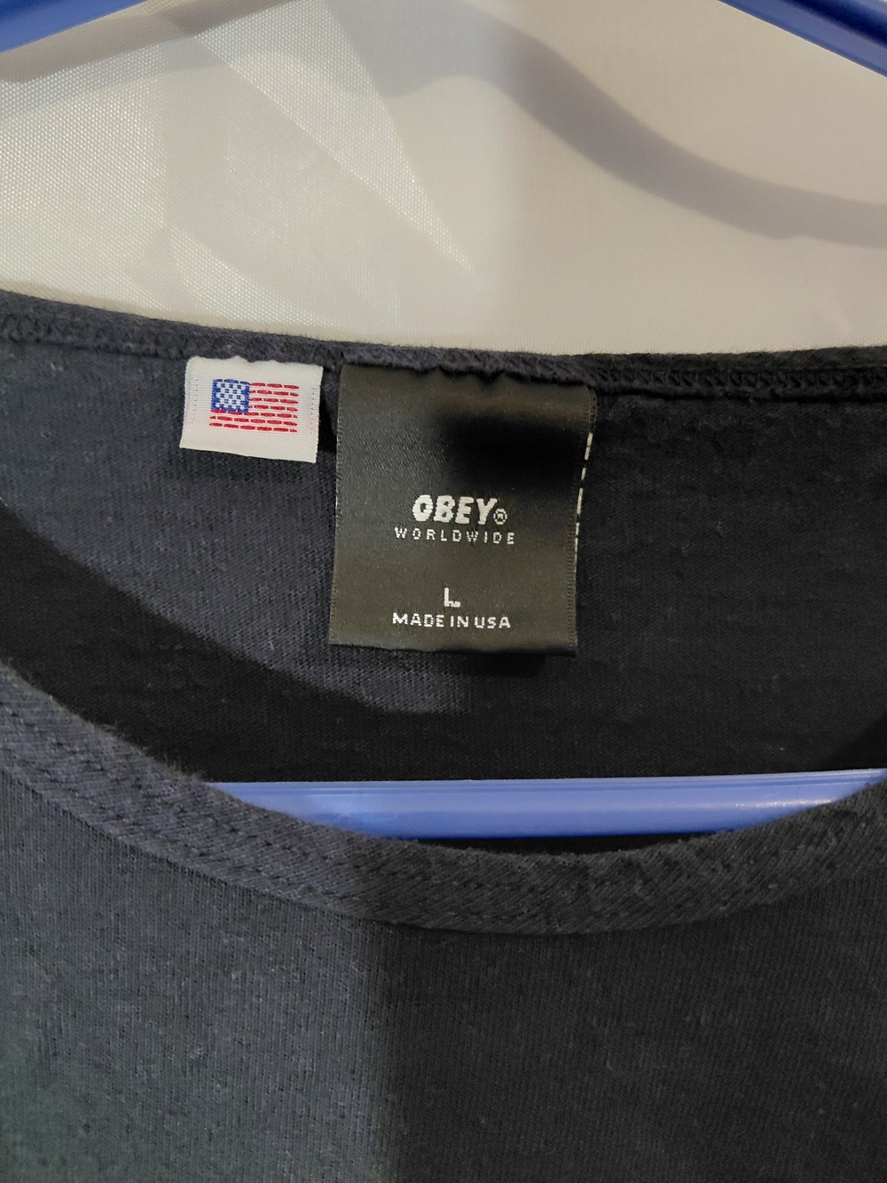 Obey Black 'Obey Propaganda Dissent & Desire' Long-Sleeve Tee - Picture 5 of 7